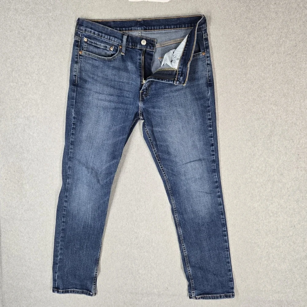 Levi's 511 Men Jeans 34X30 Blue Denim Slim Fit 28